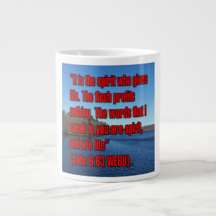 John 6:63 WEBU Mug