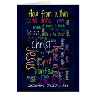 John 7:37-41 Dark Water