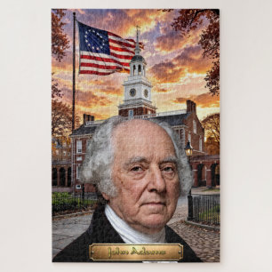 John Adams: 2nd President of the United States Jigsaw Puzzle
