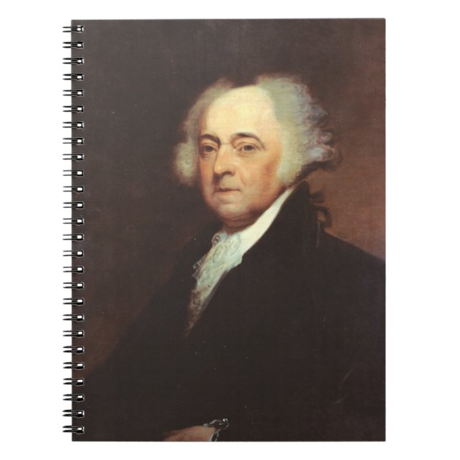 John Adams By Asher B Notebook (Front)