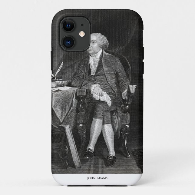 John Adams Case-Mate iPhone Case (Back)