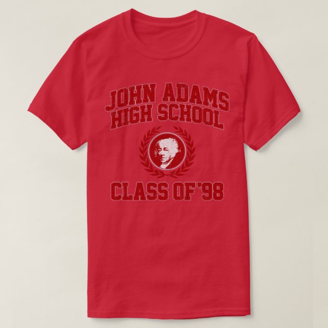 John Adams High School Class of 98 Boy Meets World T-Shirt (Design Front)