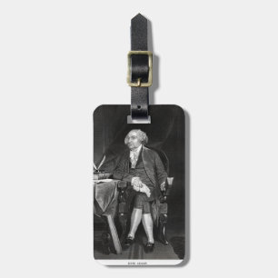 John Adams Luggage Tag