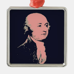 John Adams Metal Tree Decoration