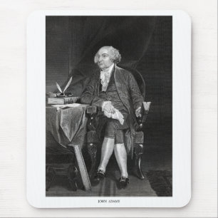 John Adams Mouse Pad