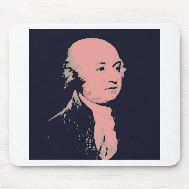 John Adams Mouse Pad (Front)