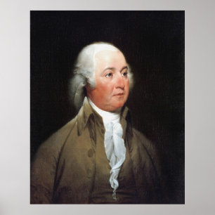 JOHN ADAMS Portrait by John Trumbull Print