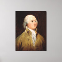 JOHN ADAMS Portrait by John Trumbull Print