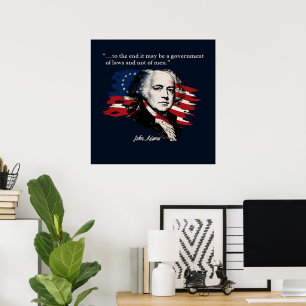 John Adams Poster