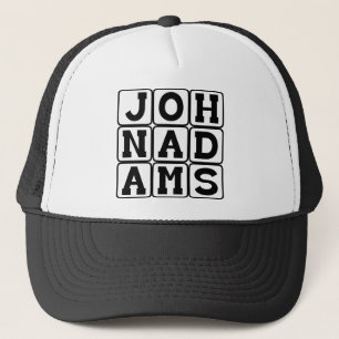 John Adams, President of the United States Trucker Hat