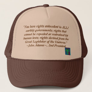 John Adams quote hat