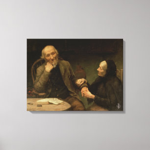 John Anderson, My Jo, 1894 (oil on canvas) Canvas Print