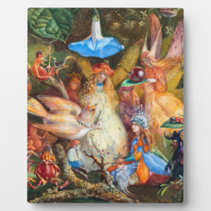 John Anster Fitzgerald The Fairies Favourite 1860 Plaque
