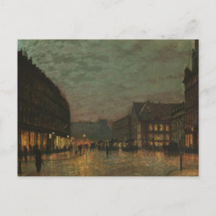 John Atkinson Grimshaw - Boar Lane, Leeds Postcard
