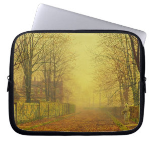 John Atkinson Grimshaw   Evening Glow, c.1884 (oil Laptop Sleeve