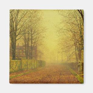 John Atkinson Grimshaw   Evening Glow, c.1884 (oil Magnet