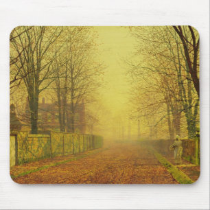 John Atkinson Grimshaw   Evening Glow, c.1884 (oil Mouse Pad