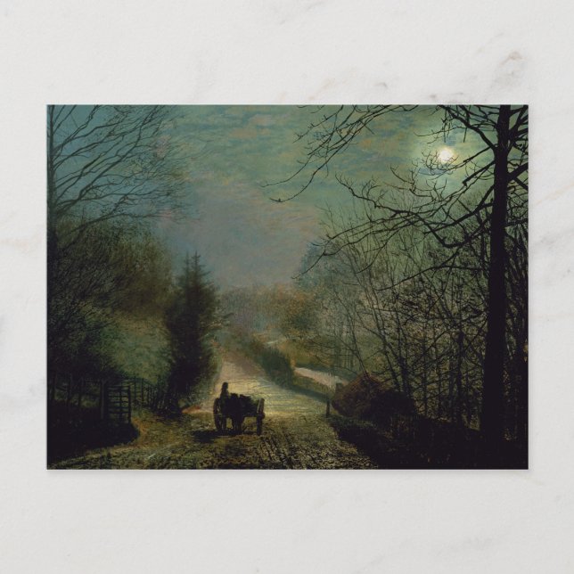 John Atkinson Grimshaw | Forge Valley Postcard (Front)