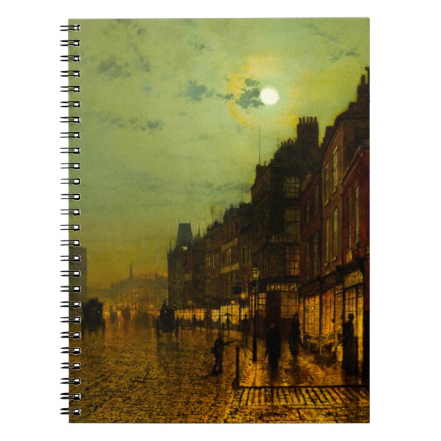 John Atkinson Grimshaw Glasgow Docks Notebook (Front)