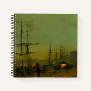 John Atkinson Grimshaw Glasgow Docks Notebook