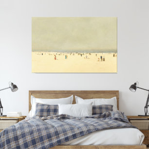 John Atkinson Grimshaw - Sand, Sea And Sky Canvas Print