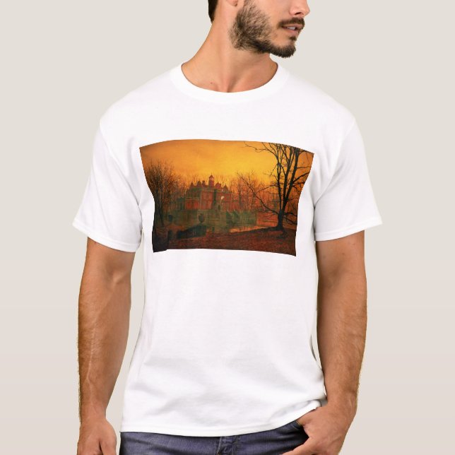 John Atkinson Grimshaw | The Haunted House T-Shirt (Front)