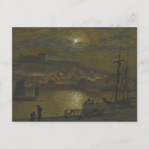 John Atkinson Grimshaw - Whitby from Scotch Head Postcard