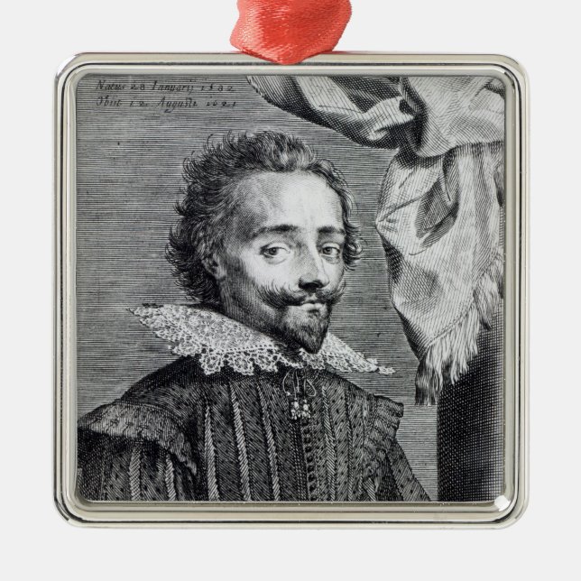 John Barclay, c.1623 Metal Tree Decoration (Front)
