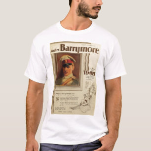 John Barrymore 1928 movie poster T-shirt