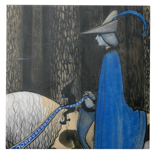 John Bauer - Every Now and Then Tile (Front)