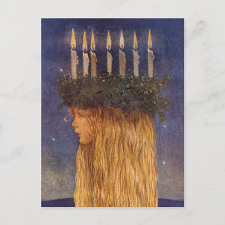 John Bauer - fairytale art Postcard