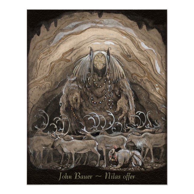John Bauer Nilas offer CC0499 Poster (Front)
