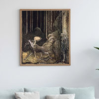 John Bauer Princess and the Elk
