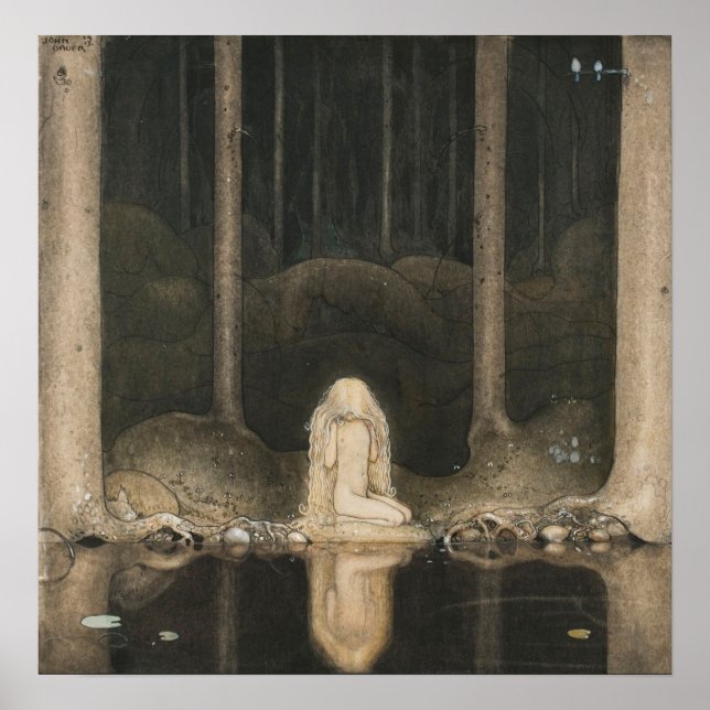 John Bauer - princess Tavstarr Poster (Front)