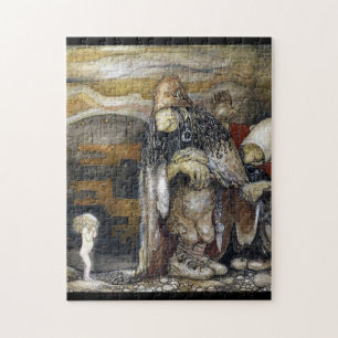 John Bauer Troll Jigsaw Puzzle