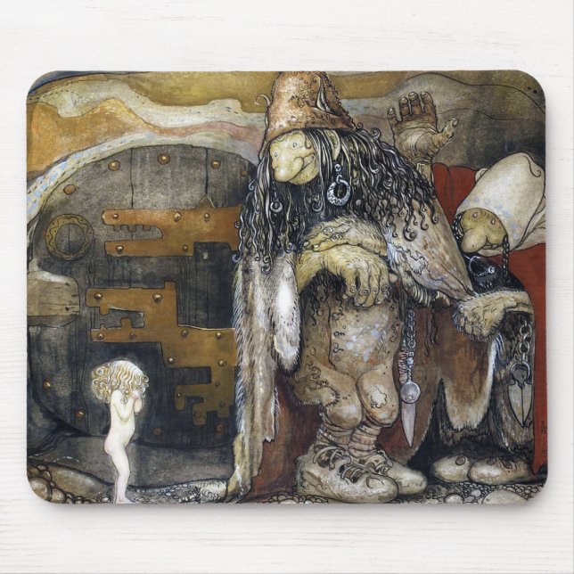 John Bauer Troll Mouse Pad (Front)