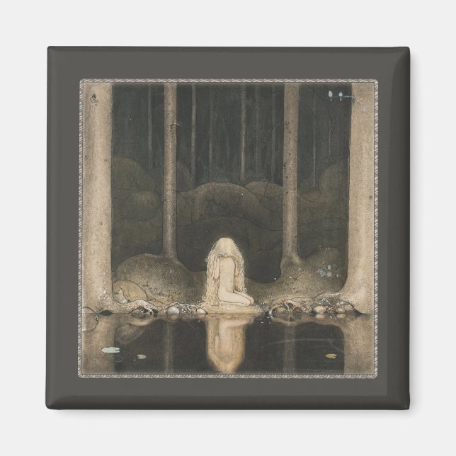 John Bauer Tuvstarr  CC0251 Magnet (Front)