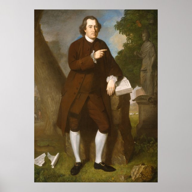 John Beale Bordley - Charles Peale Fine Art Poster (Front)