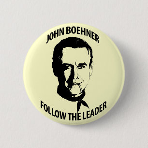 John Boehner 6 Cm Round Badge