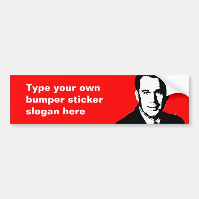 John Boehner Bumper Sticker (Front)