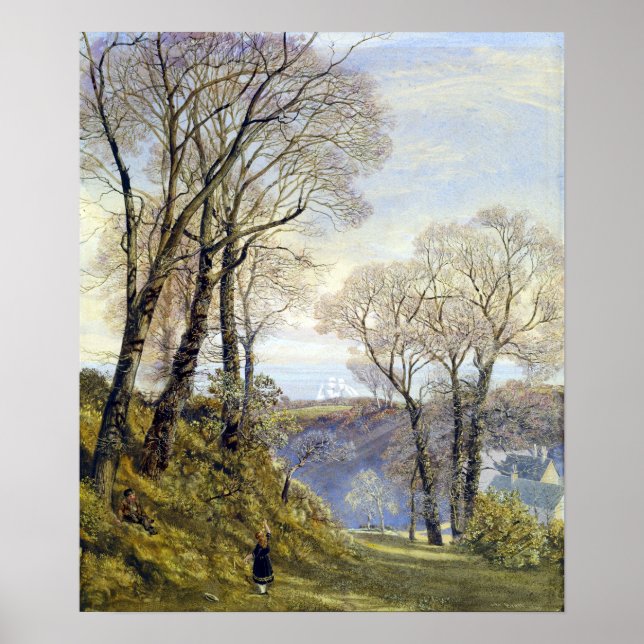 John Brett February in the Isle of Wight Poster (Front)