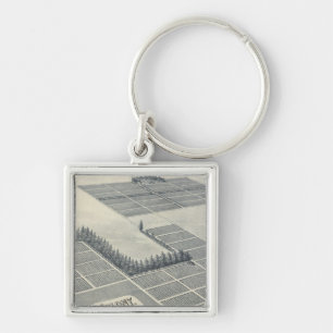John Brown Colony, Madera, California Key Ring