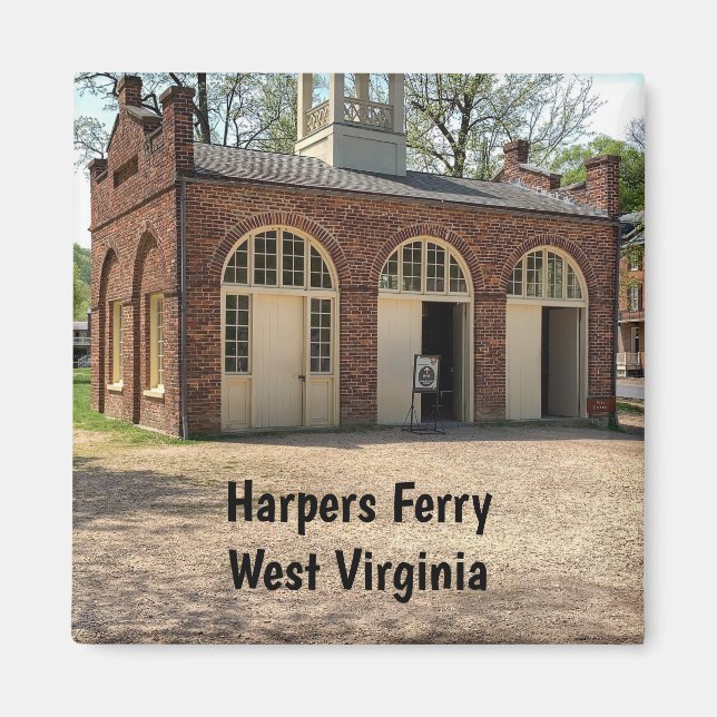 John Browns Fort in Harpers Ferry West Virginia Magnet (Front)