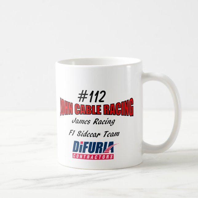 John Cable & James Racing Mug (Right)
