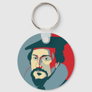 John Calvin Keychain