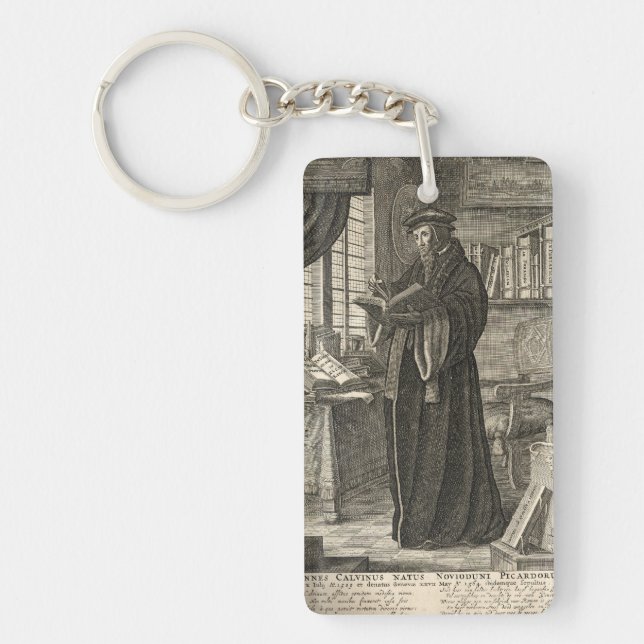 John Calvin Keychain (Front)