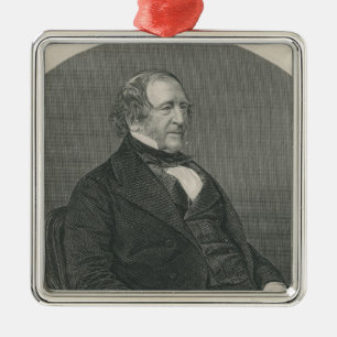 John Campbell, 1st Baron Campbell of St. Metal Tree Decoration