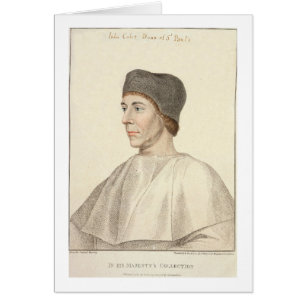 John Colet (c.1467-1519), Dean of St. Paul's engra