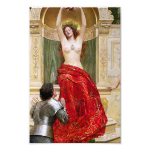 John Collier In the Venusberg Tannhauser Photo Print