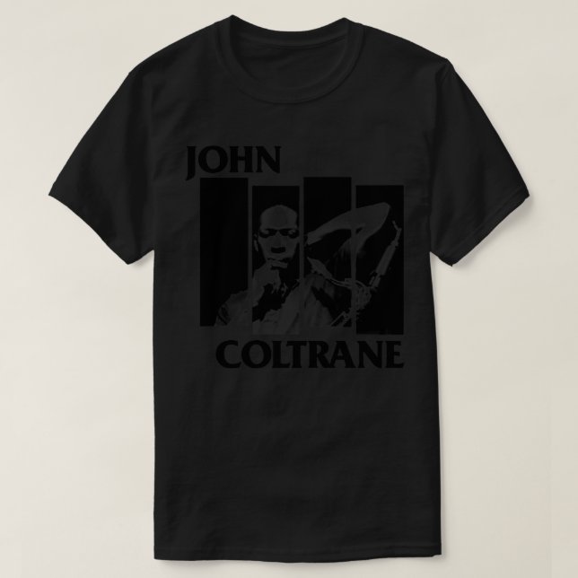 John Coltrane Pillow T-Shirt (Design Front)